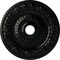 Ekena Millwork Bellona Ceiling Medallion (Fits Canopies up to 3 5/8"), 23 5/8"OD x 3 5/8"ID x 1 1/8"P, Black Pearl CM23BEBPS - alternate 1